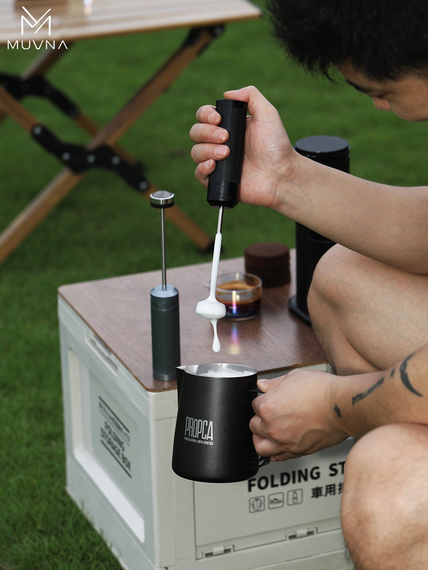 BLAST-MUVNA MILK FROTHER STICK