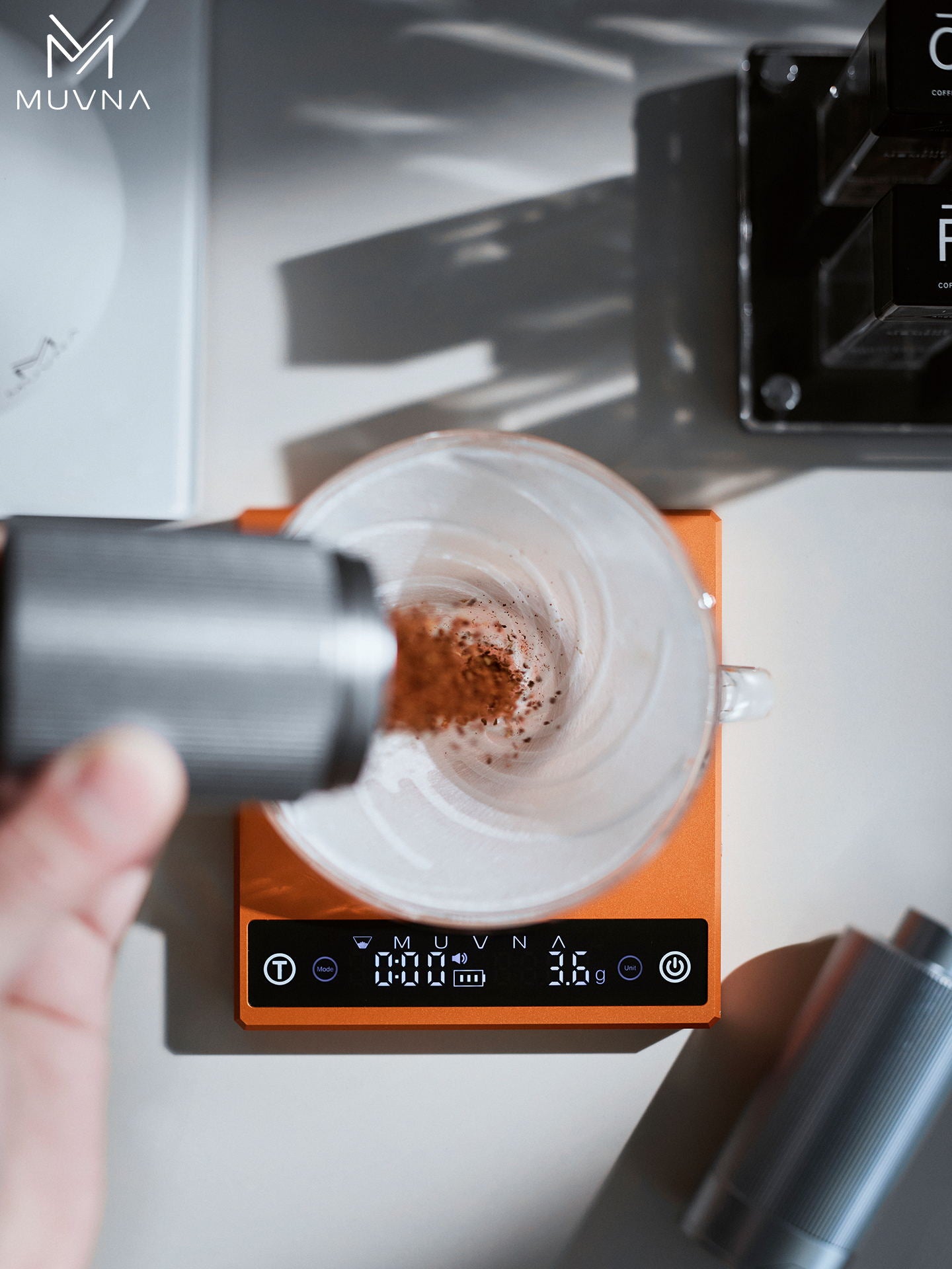 MUVNA Zero G PLUS Coffee Scale
