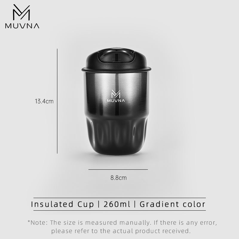 MUVNA Coffee Insulated Cup 260/450ml