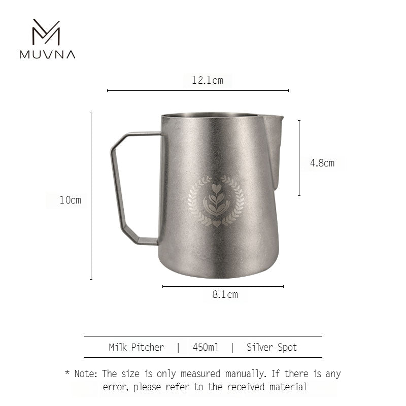 MUVNA Espresso Milk Frothing Pitcher