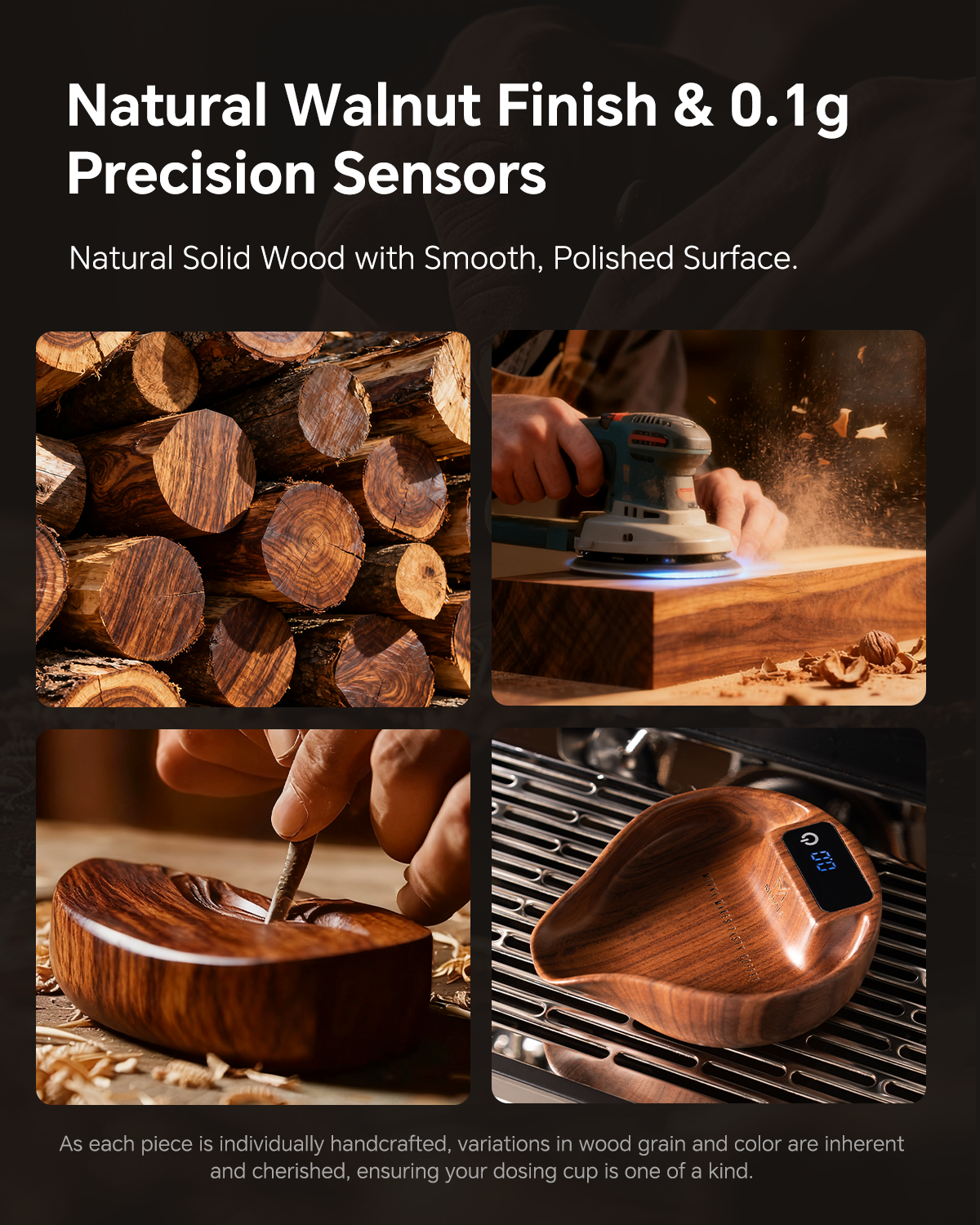 MUVNA 2nd Gen Electronic Scale for Coffee Beans