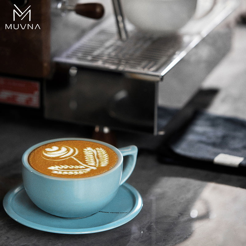 MUVNA 280ml Ceramic Latte Coffee Cup