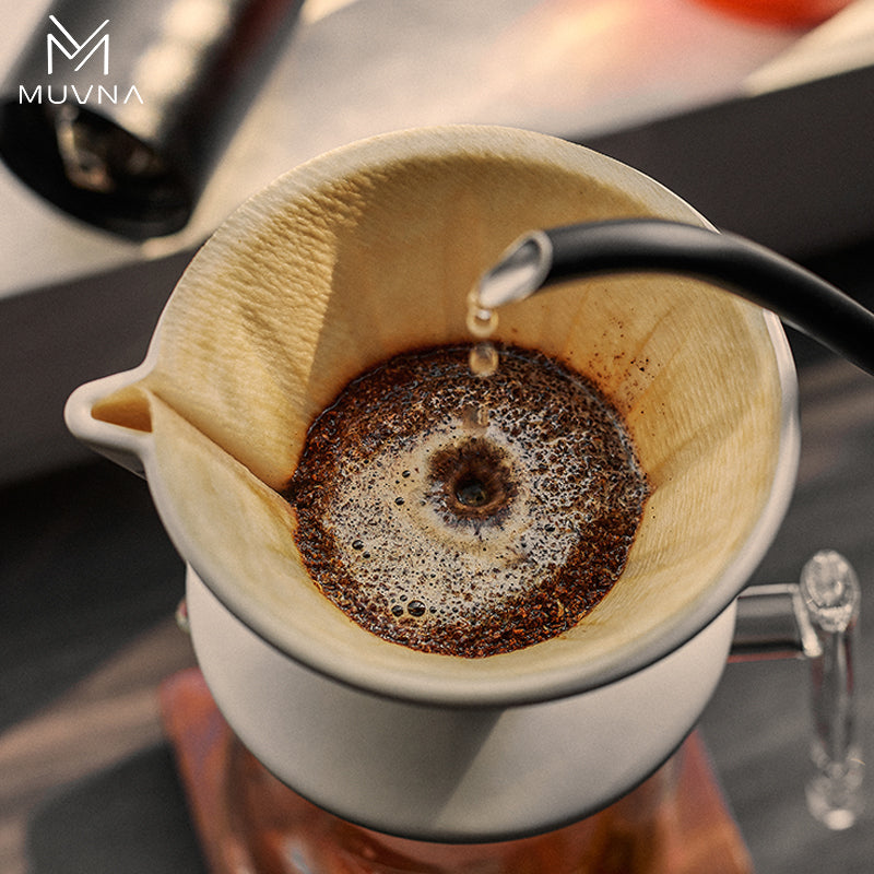 MUVNA V2 Hand Brewed Coffee Cone Filter Cup