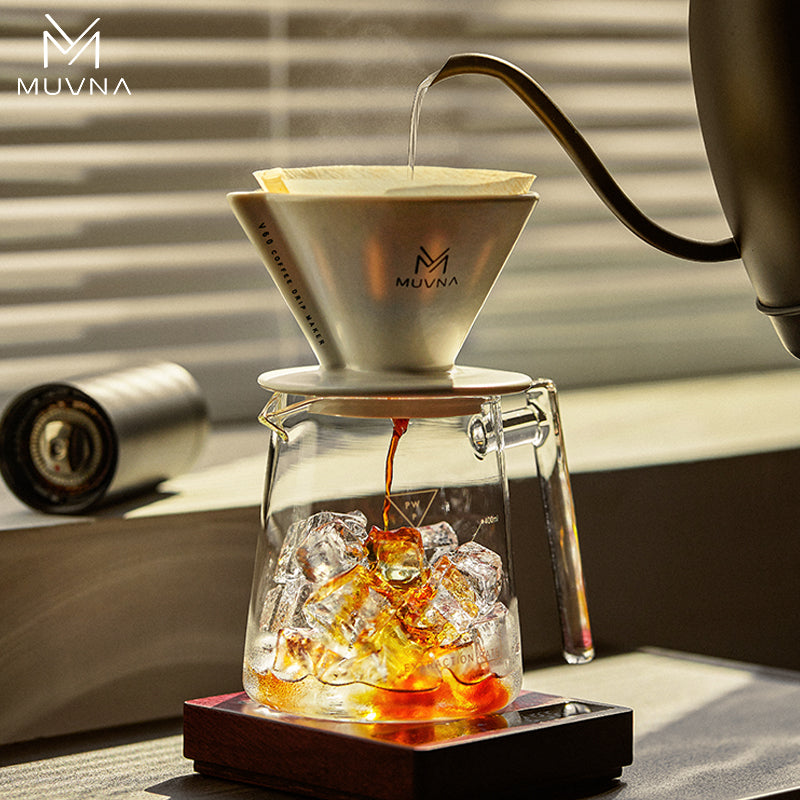 MUVNA V2 Hand Brewed Coffee Cone Filter Cup