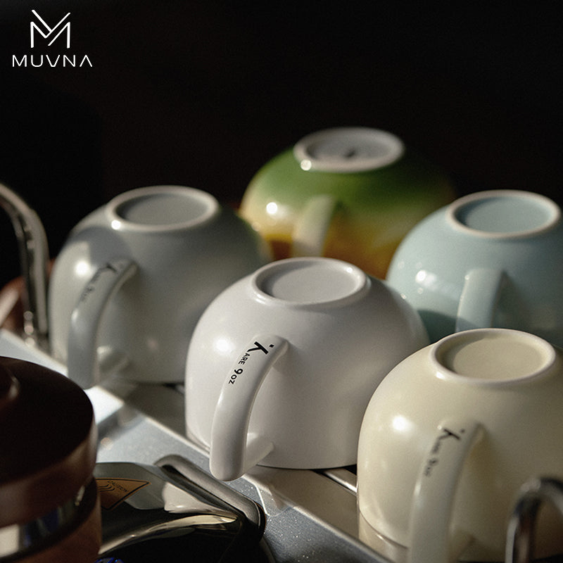 MUVNA 280ml Ceramic Latte Coffee Cup