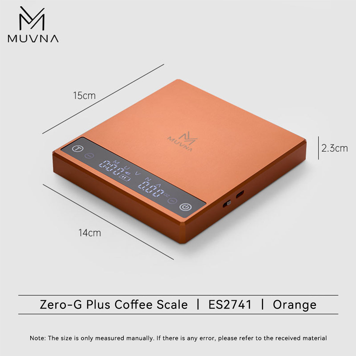 MUVNA Zero G PLUS Coffee Scale