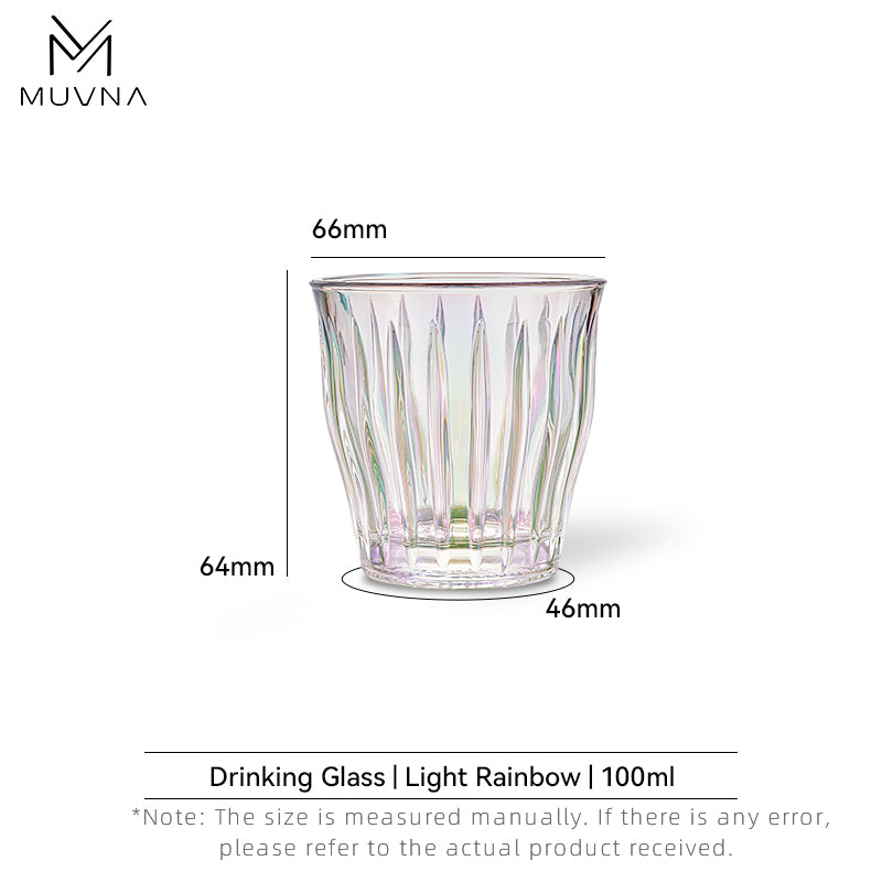 MUVNA Glass Coffee Cup