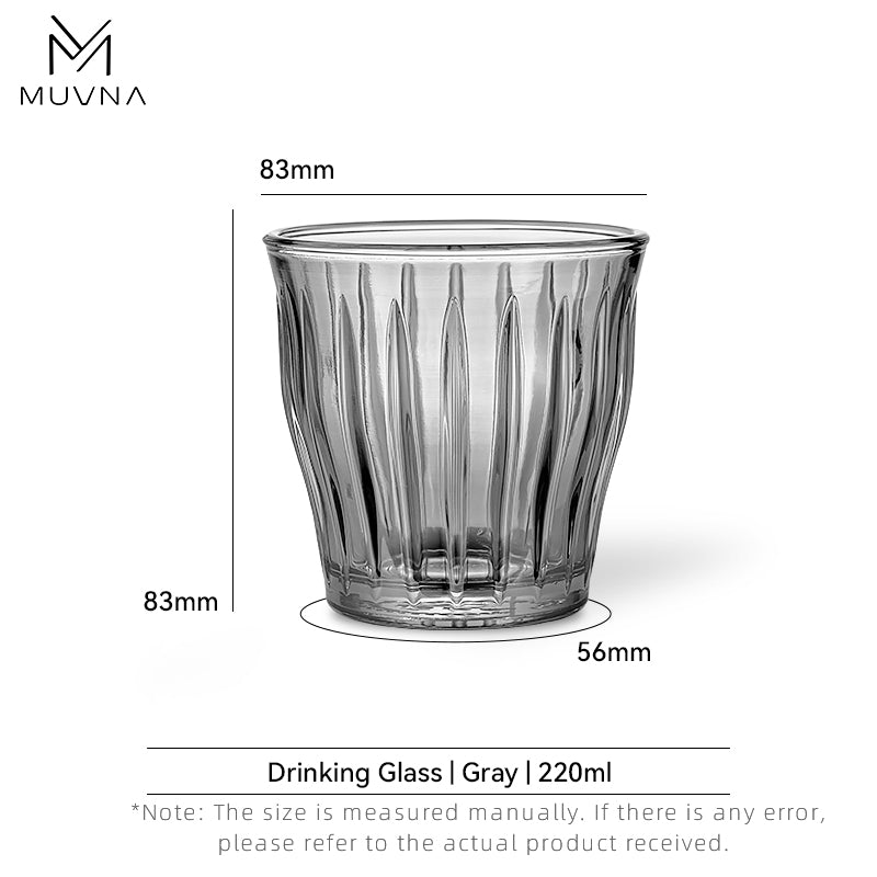 MUVNA Glass Coffee Cup