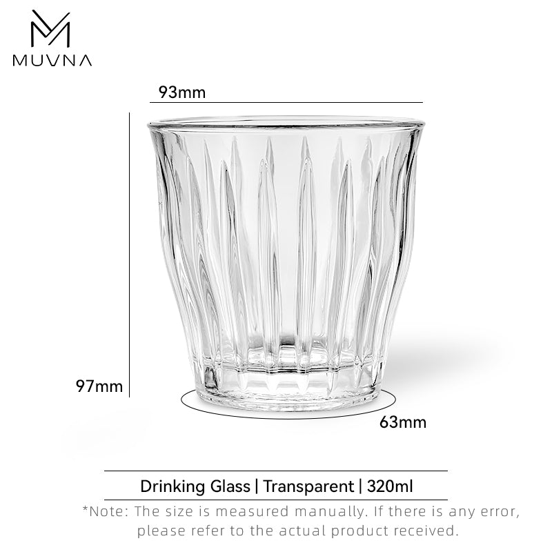 MUVNA Glass Coffee Cup
