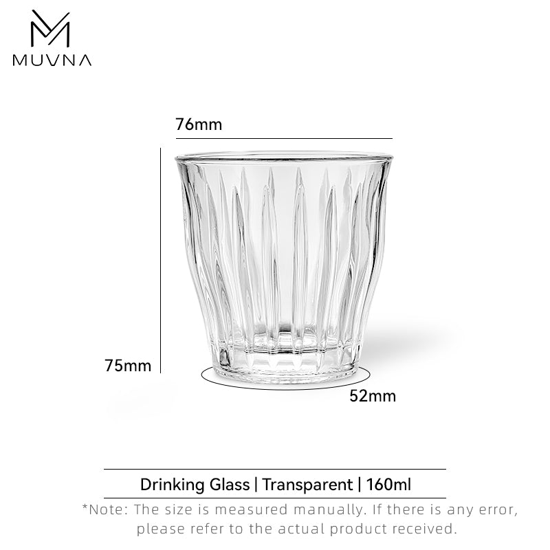 MUVNA Glass Coffee Cup