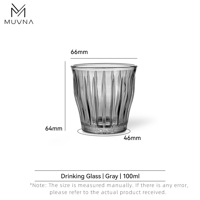MUVNA Glass Coffee Cup