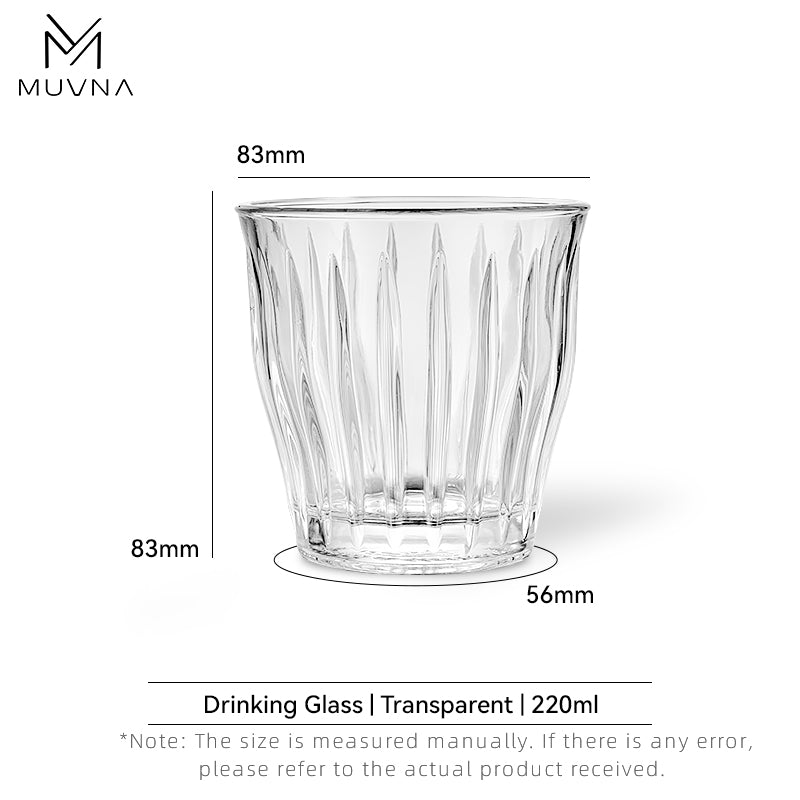 MUVNA Glass Coffee Cup