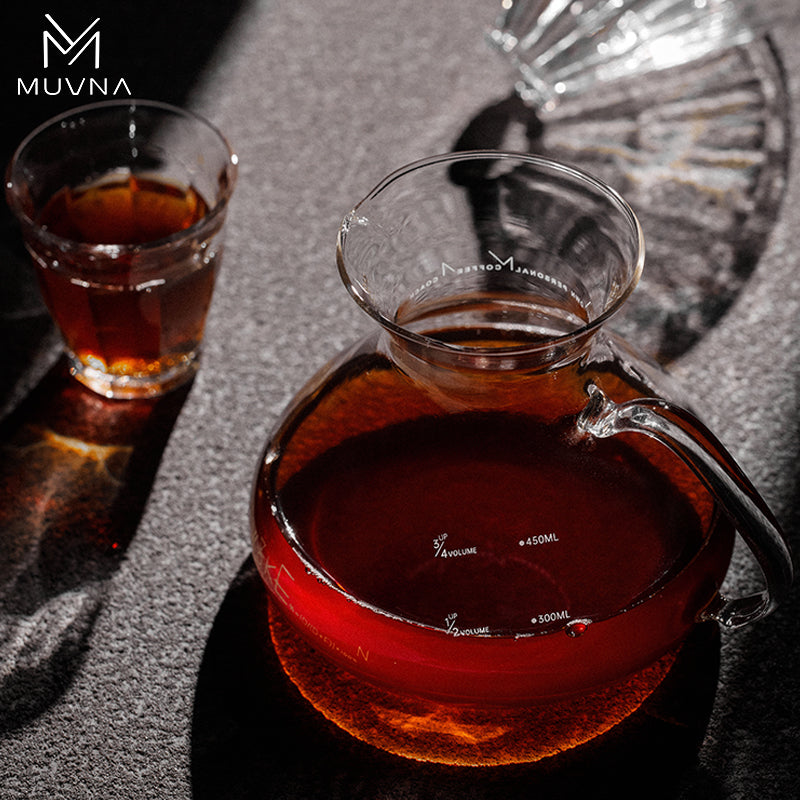 MUVNA Coffee Pour Over Coffee Maker Set/450ML