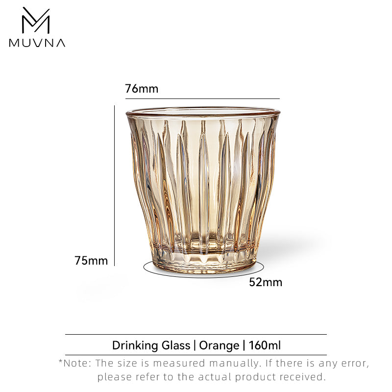MUVNA Glass Coffee Cup
