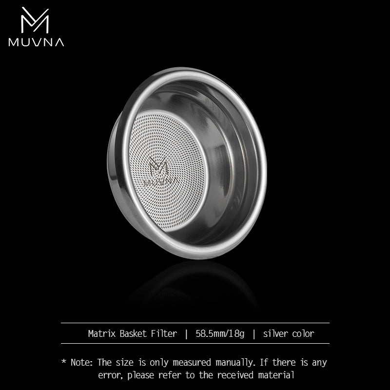 MUVNA High Precision Extraction Basket Filter Matrix Series