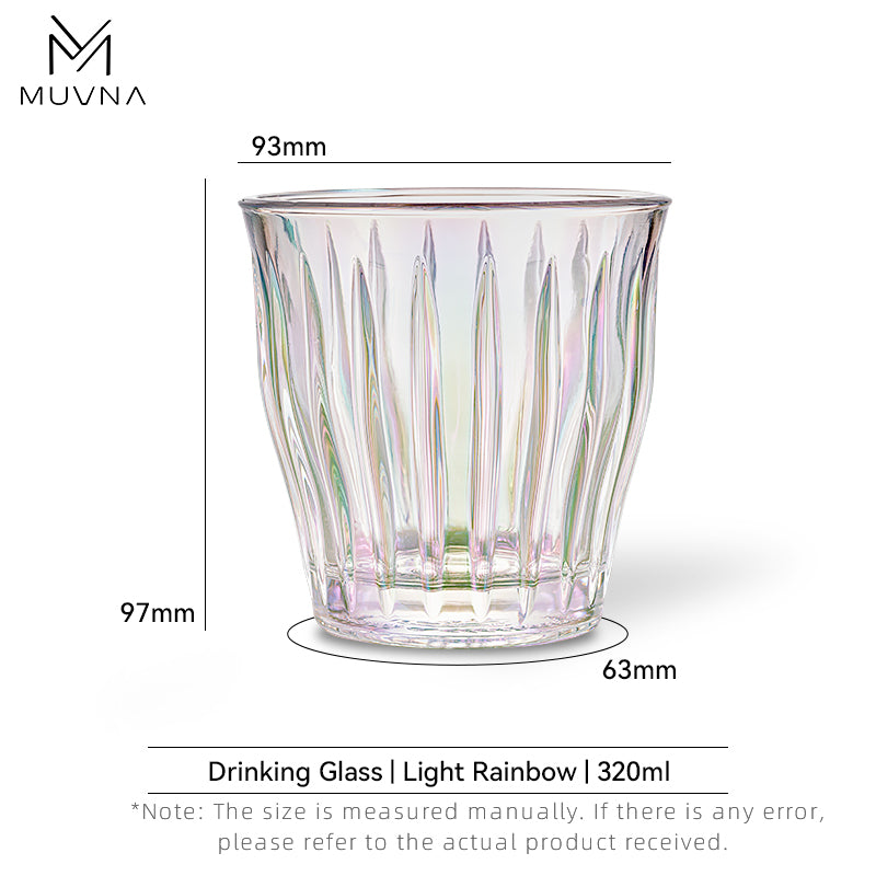 MUVNA Glass Coffee Cup