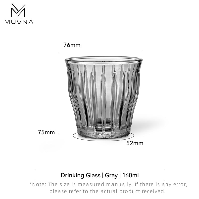 MUVNA Glass Coffee Cup