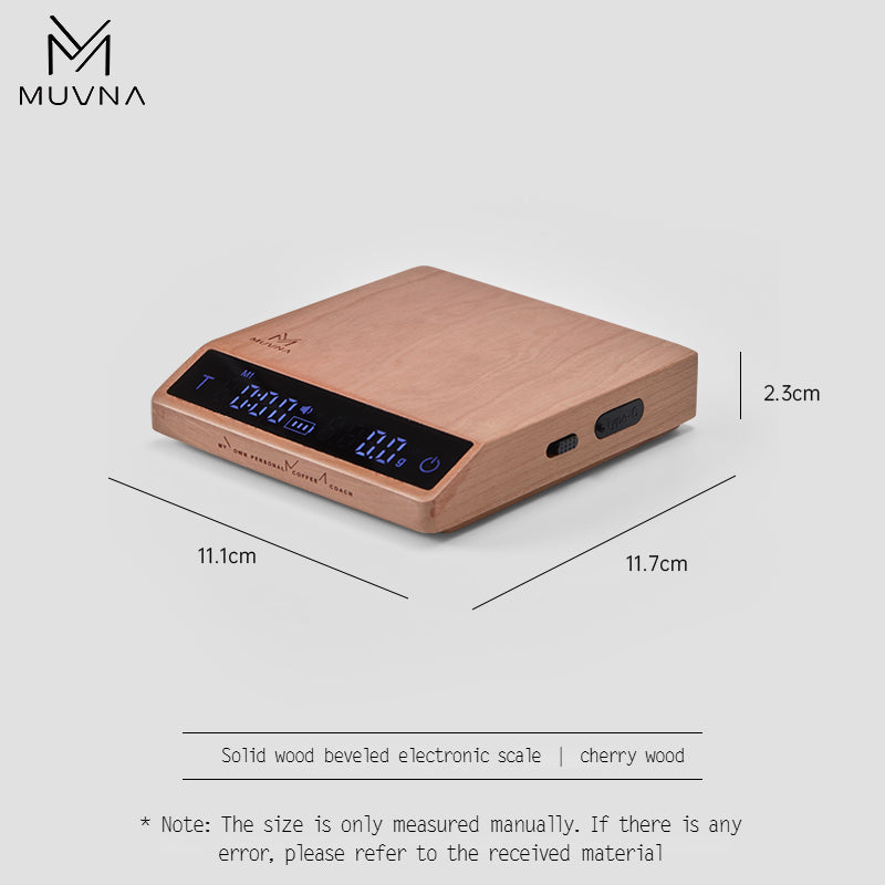 MUVNA Smart Coffee Scale - Inclined Model