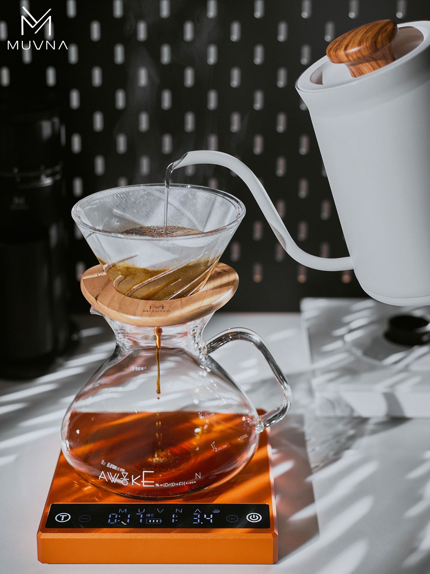 MUVNA Zero G PLUS Coffee Scale
