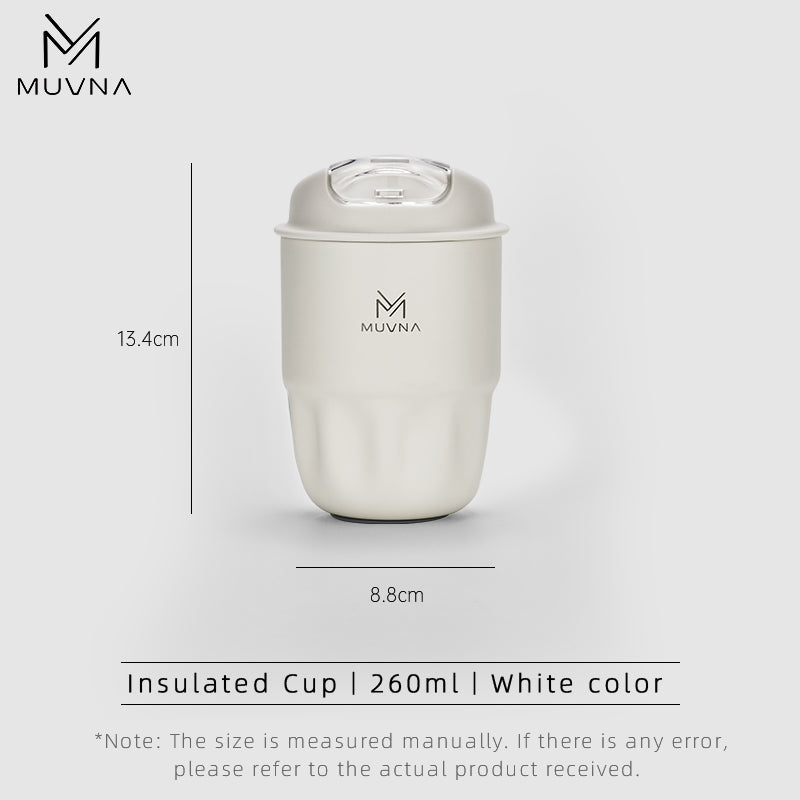 MUVNA Coffee Insulated Cup 260/450ml