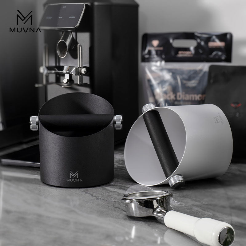 MUVNA Beveled Mouth Espresso Knock Box