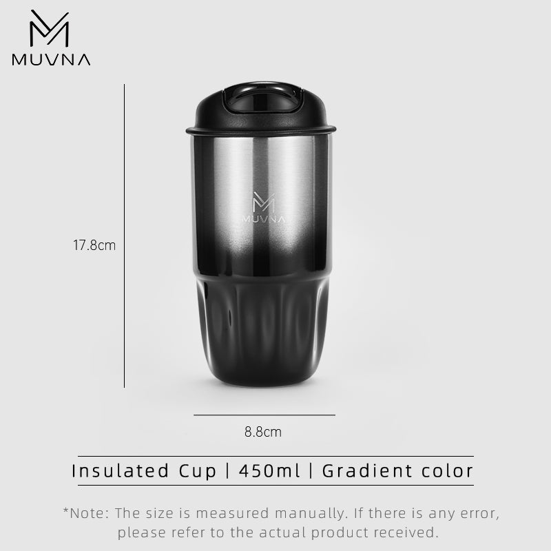 MUVNA Coffee Insulated Cup 260/450ml