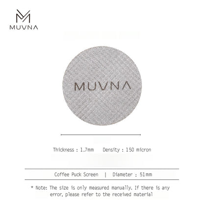 MUVNA Espresso Puck Screen 1mm/1.7mm