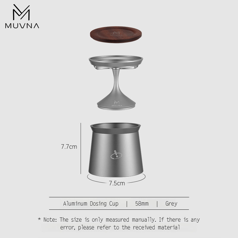 MUVNA Coffee Blind Shark, Espresso Dosing Cup 58mm