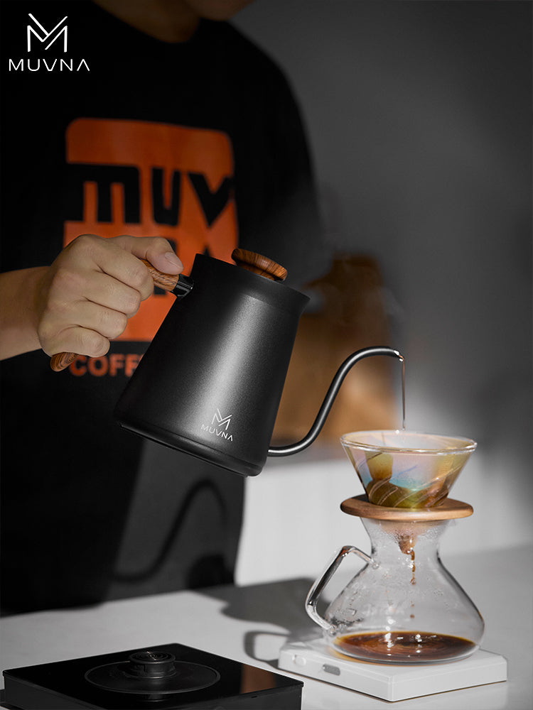 MUVNA Smart Temperature Control Coffee Pour-over Kettle-YAOGUANG