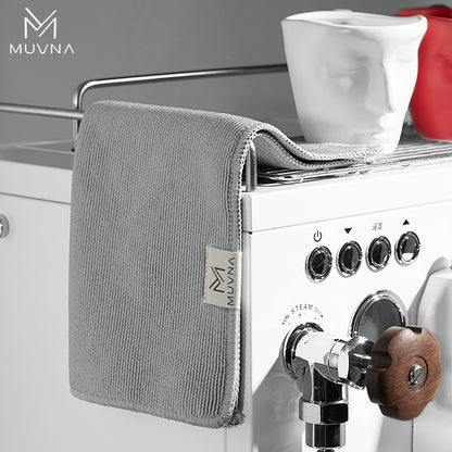 MUVNA Microfiber Barista Cloth, Espresso Cleaning Towel-Coffee Cleaning Accessories fit coffee Machine|Steam Wand|Countertop