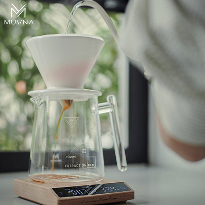 MUVNA Smart Coffee Scale - Inclined Model