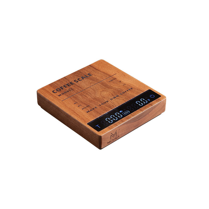 MUVNA Coffee Electronic Scale Walnut