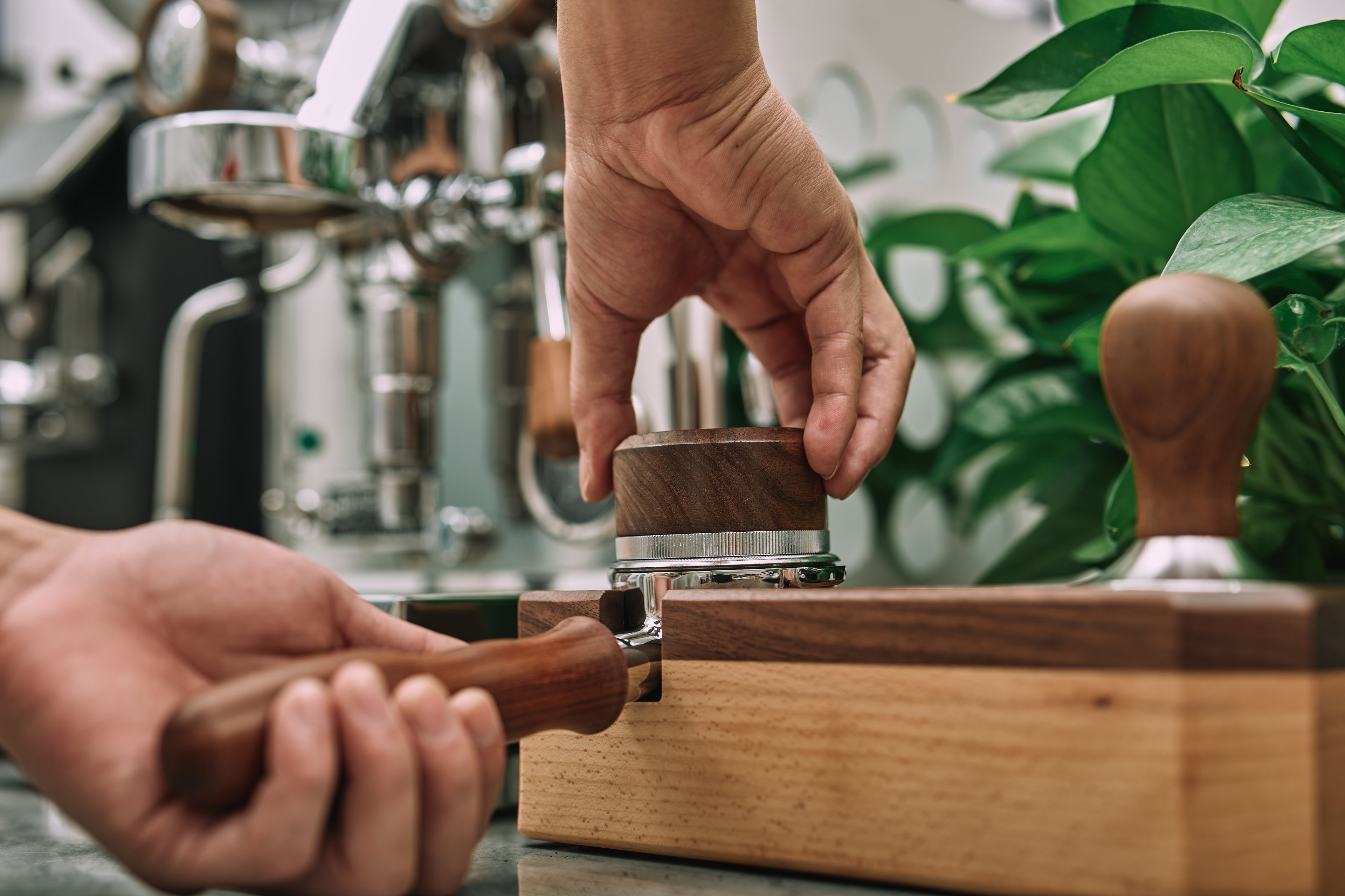 MUVNA Walnut Wood Coffee Tamper