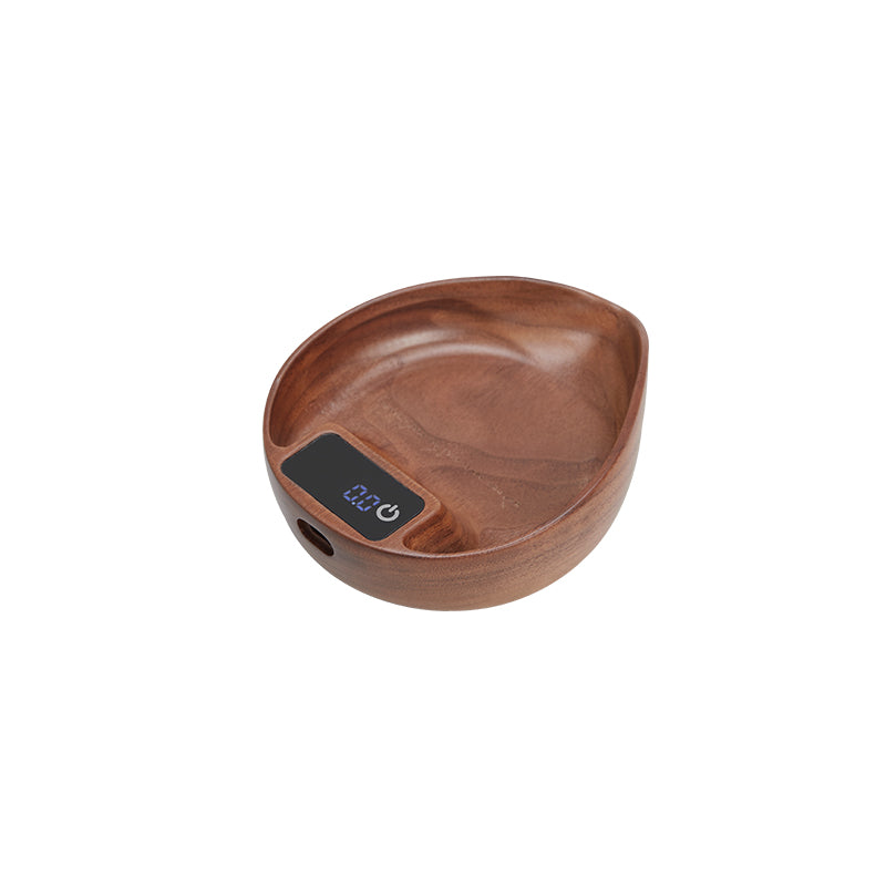 MUVNA Electronic Scale Coffee Bean Tray-Walnut