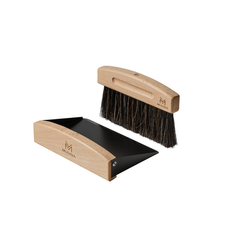 MUVNA Magnetic Dustpan Cleaning Brush