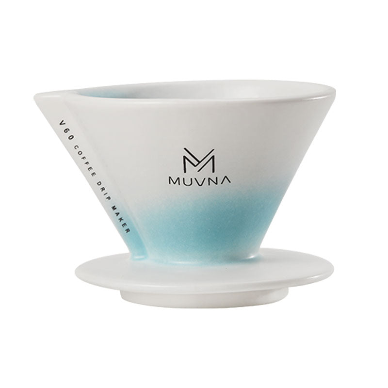 MUVNA No Need To Fold Ceramic Drip Filter Cup