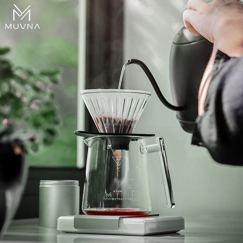 MUVNA Coffee Pour Over Coffee Maker Set/500ML